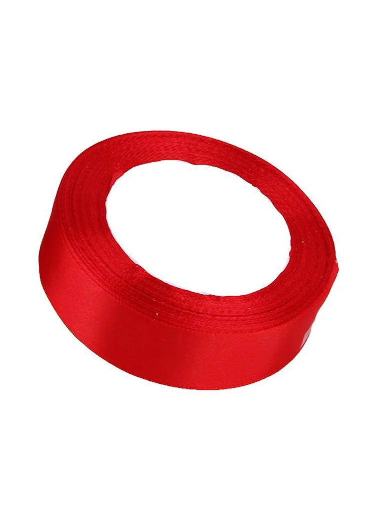 Share the Love Red Satin Ribbon - For Crafts, Wrapping And Decoration