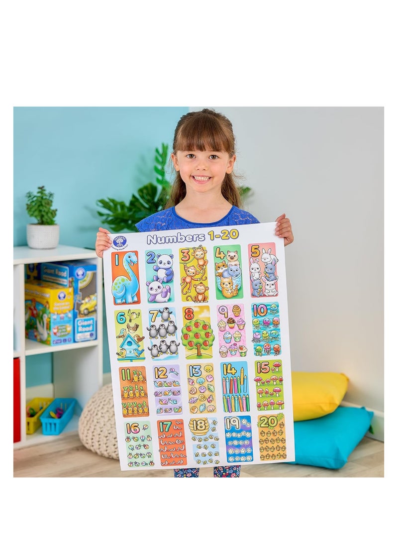 ORCHARD TOYS لعبة بازل الأرقام العملاقة - Image 2