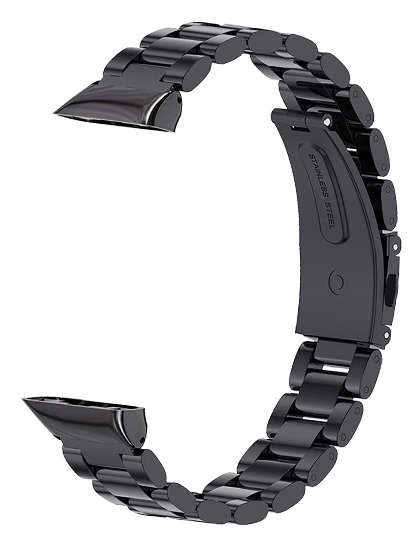 Compatible with Huawei Band Metal Strap,Stainless Steel Band Huawei Band 8 / Honor Band 8 Replacement Wristbands Strap - Image 2