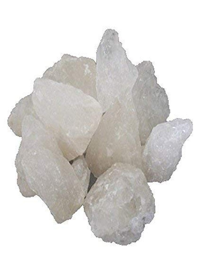 DHAWAK حجر الشب (فيتكاري) - 400 غرام (حجر أبيض كريستالي) - Image 3