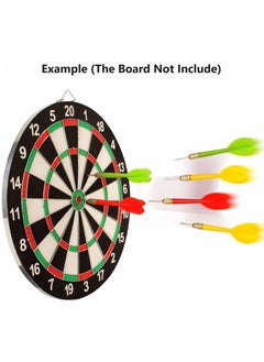 Generic Steel Tip Darts for Standard Dart Board Set Of 6 Pcs, Multicolor  - Image 3