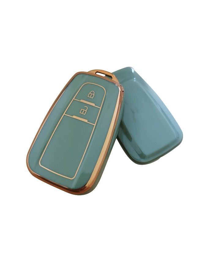 Toyota Car Key Cover/ Toyota Carola Key Fob Cover/ Prado Key Fob Protector/ TPU Toyota Car Key Case/ Key Holder - Image 2