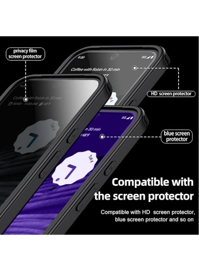 general Case Compatible with Google Pixel 8A, Compatible with Mag-Safe, Shockproof Military-Grade Protection, Yellowing Resistant, Magnetic Classic Hybrid Case - Image 2