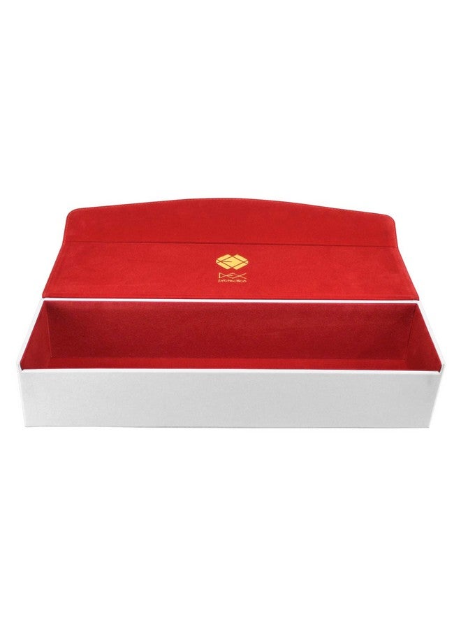 DEX protection Supreme One Row Deck Box | 1,000 Card Capacity | Suede Lined Interior | Wood Exterior - Image 2