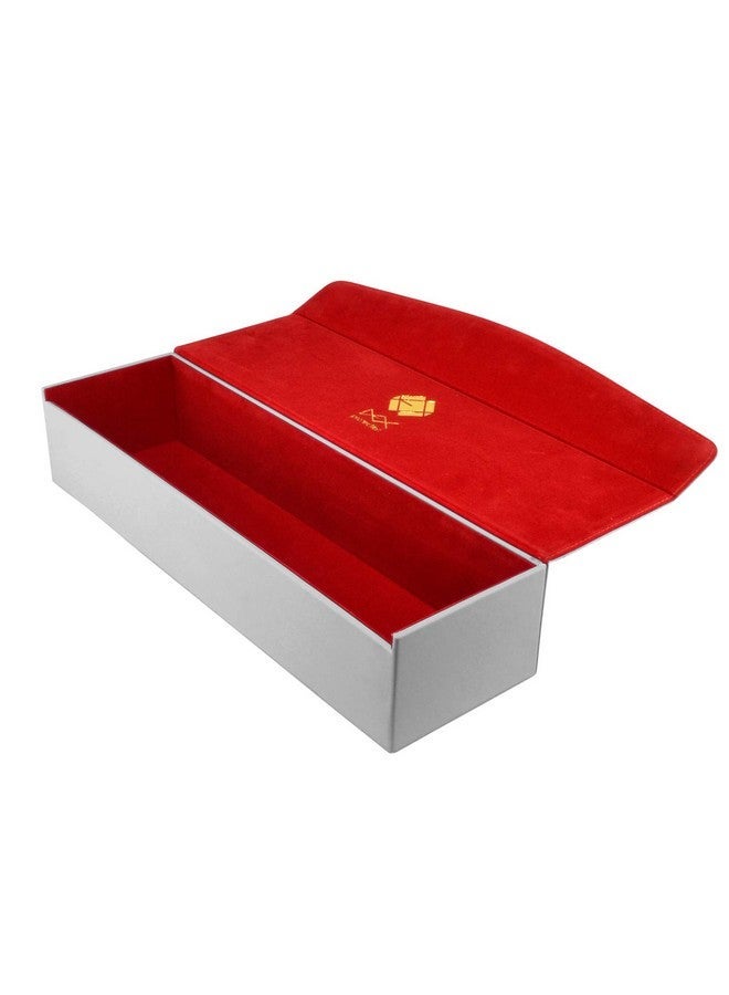 DEX protection Supreme One Row Deck Box | 1,000 Card Capacity | Suede Lined Interior | Wood Exterior - Image 1