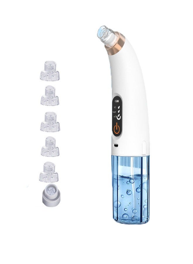 Generic Pore Vacuum Blackhead Remover with Hot & Cold Water Compress Feature, Hydrafacial-Grade Suction Technology, Equipped with 6 Different-Sized and Functional Probes. Electric Acne & Comedone Extractor Tool for Face & Nose.  - Image 1