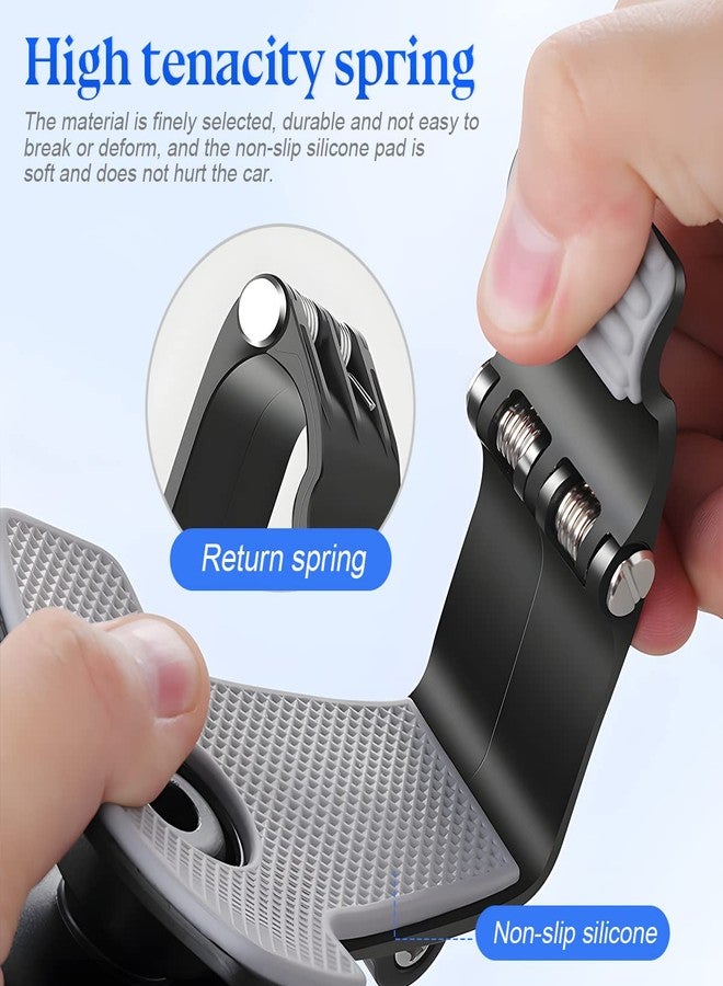 zipelo Car Phone Mount, ABS Cell Phone Holder for Car, 1400 Degree Rotation Dashboard Cell Phone Holder, Mobile Clip Stand for 3 to 7 inches Smartphones, Auto Phone Holder Mount for All Smartphone - Image 3