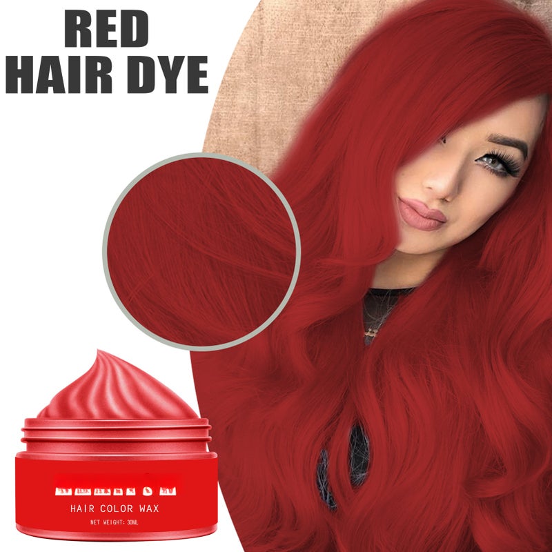 EELHOE 30ml Hair Color Wax Hair Dye Cream Disposable Instant Hair Coloring Hair Discoloration Fashionable Hair Color - Image 3