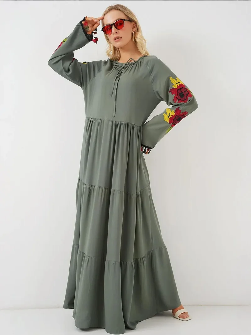 بيغ دارت فستان ماكسي فيسكوز بي دارت