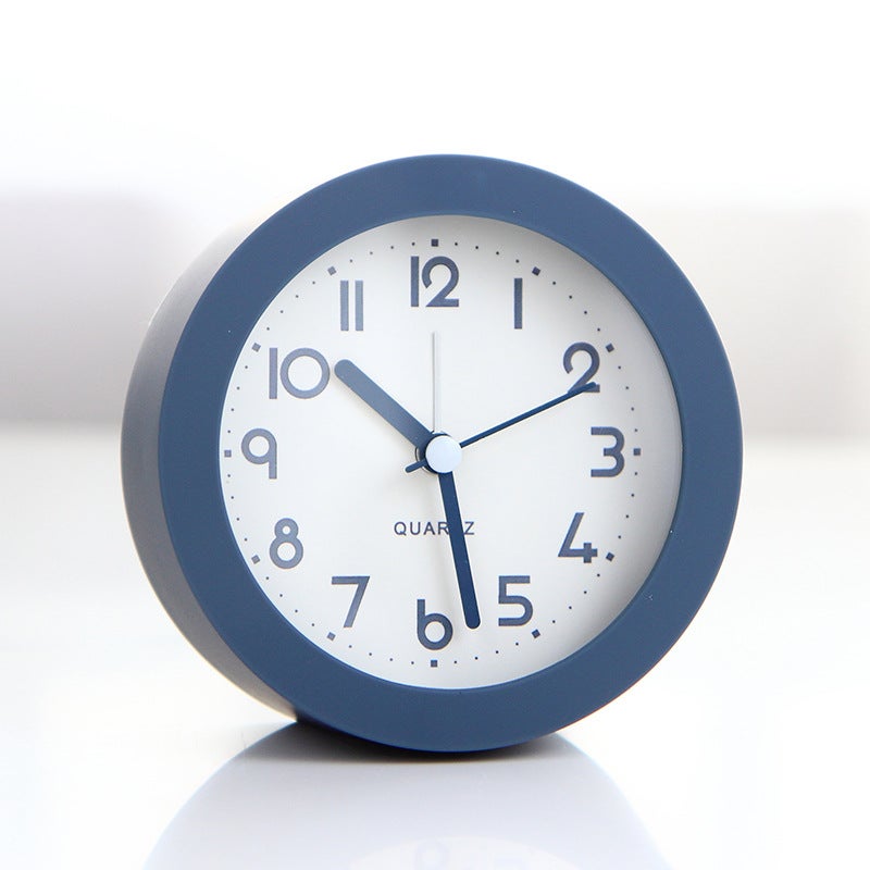 Silent Sweep Night Light Kids Alarm Clock 9051 Blue