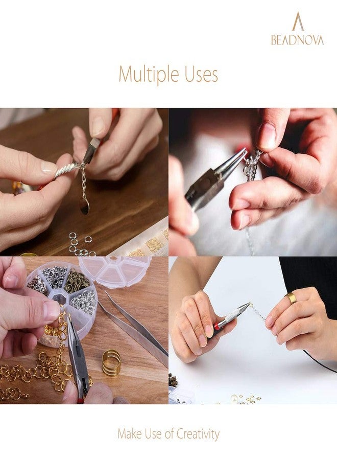 BEADNOVA 8mm Open Jump Rings Silver Jump Rings for Jewelry Making and Keychains (300Pcs) - Image 4