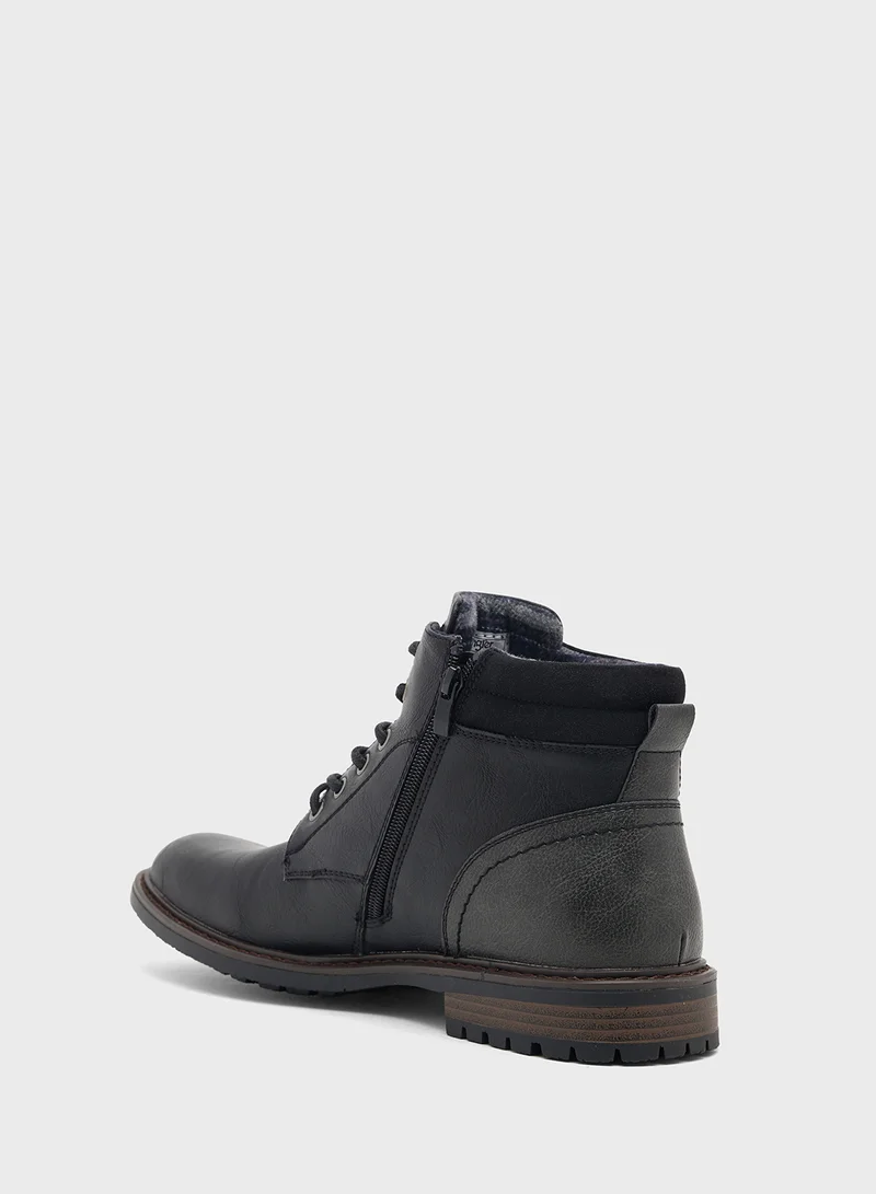 Wrangler George Ankle Biker Boots