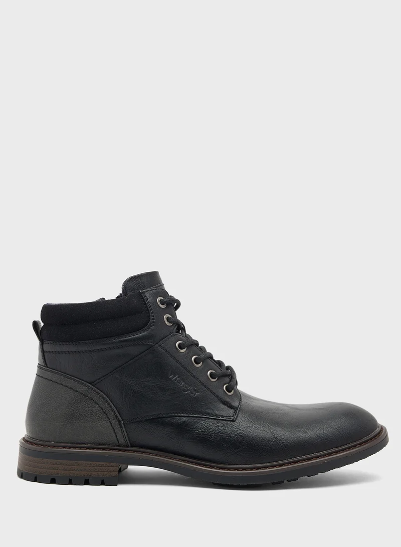 Wrangler George Ankle Biker Boots