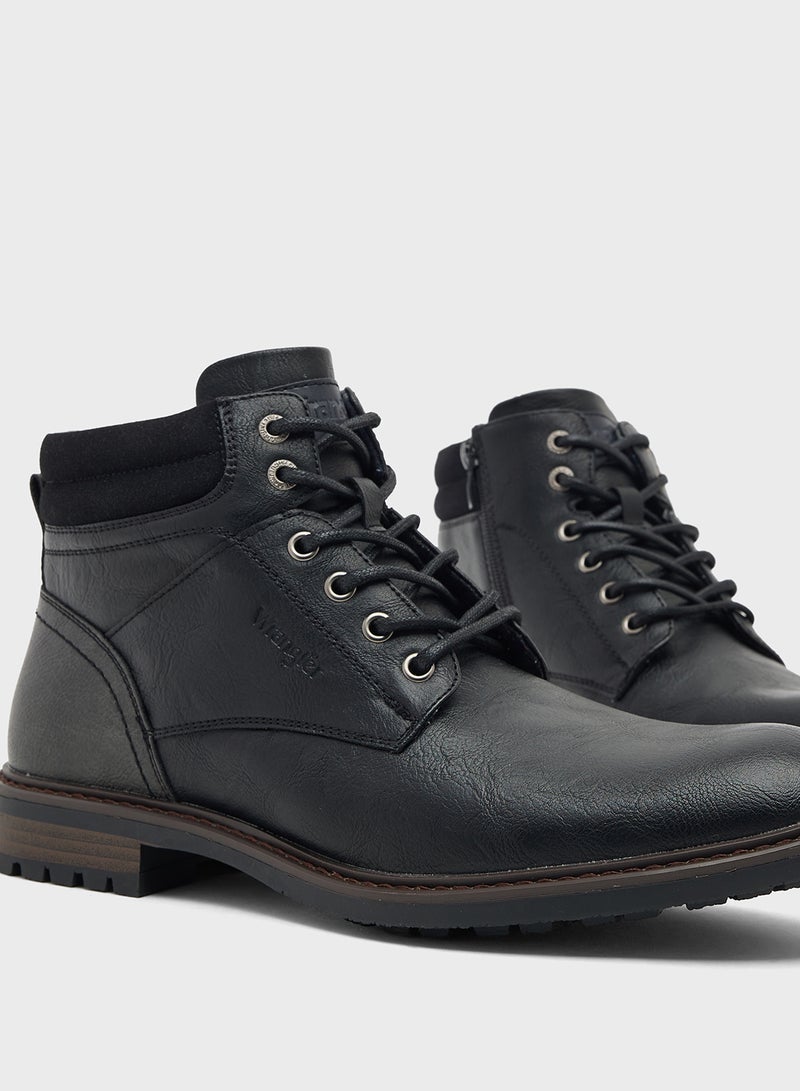 رانجلر جزمة جورج الكاحل للدراجات النارية - Image 4