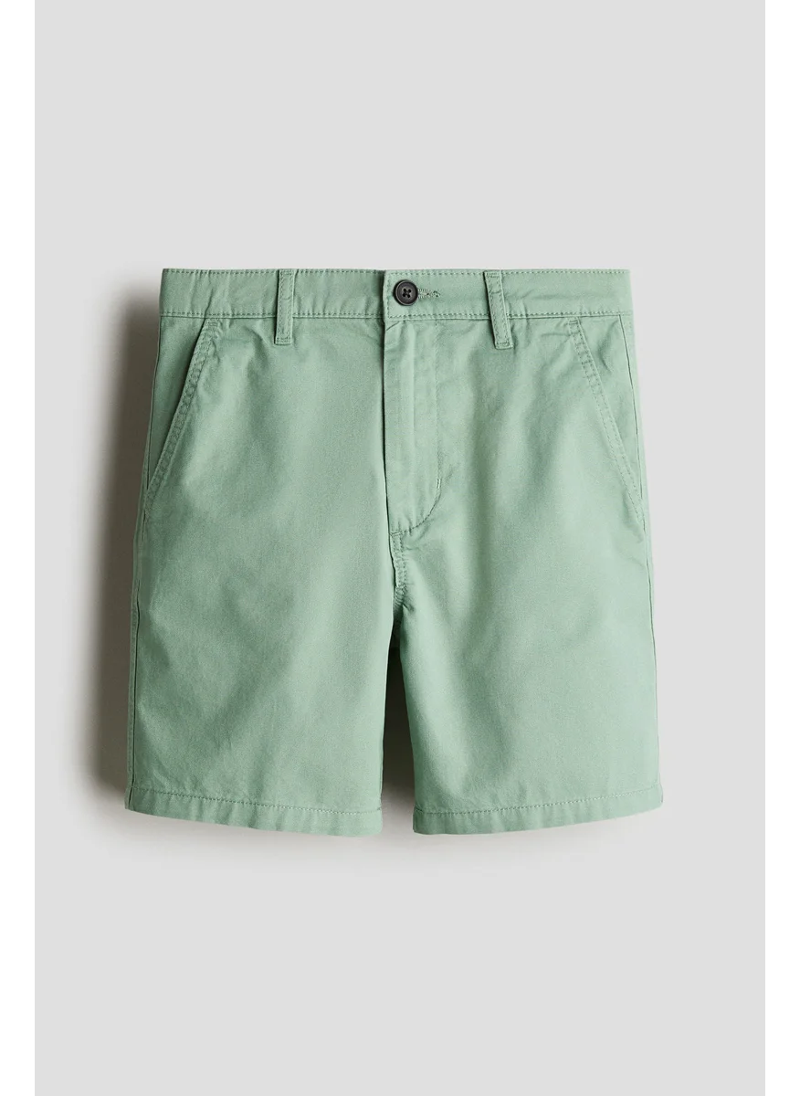 اتش اند ام Cotton Chino Shorts