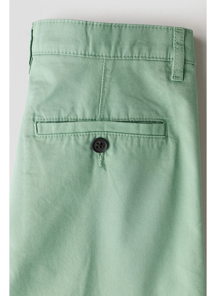 اتش اند ام Cotton Chino Shorts