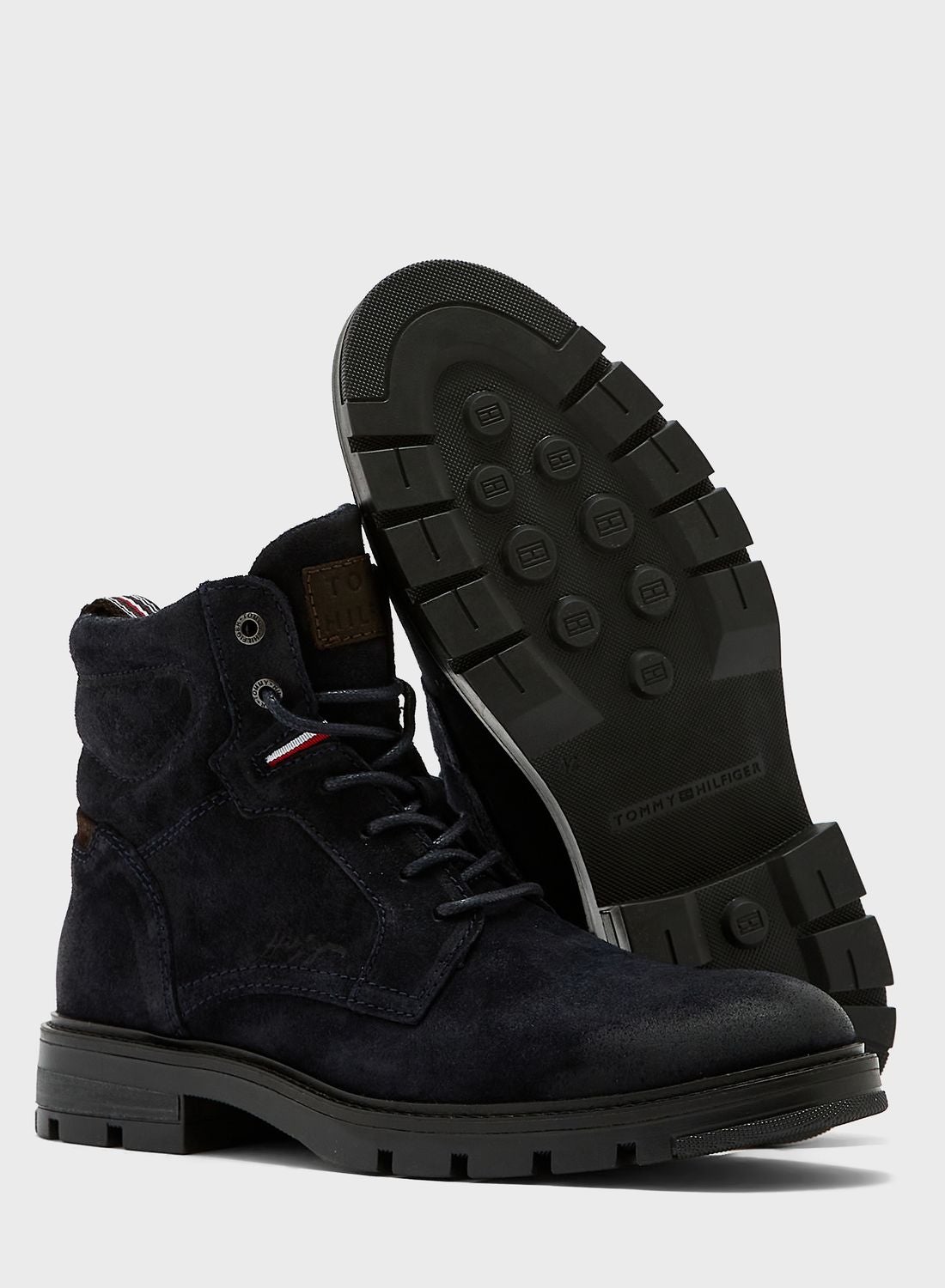 TOMMY HILFIGER Padded Suede Boots for Men | Best Price Kuwait