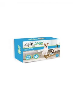 all for paws DOUBLE DINNER PETS FEEDER 2X200ML - SMALL  - Image 3