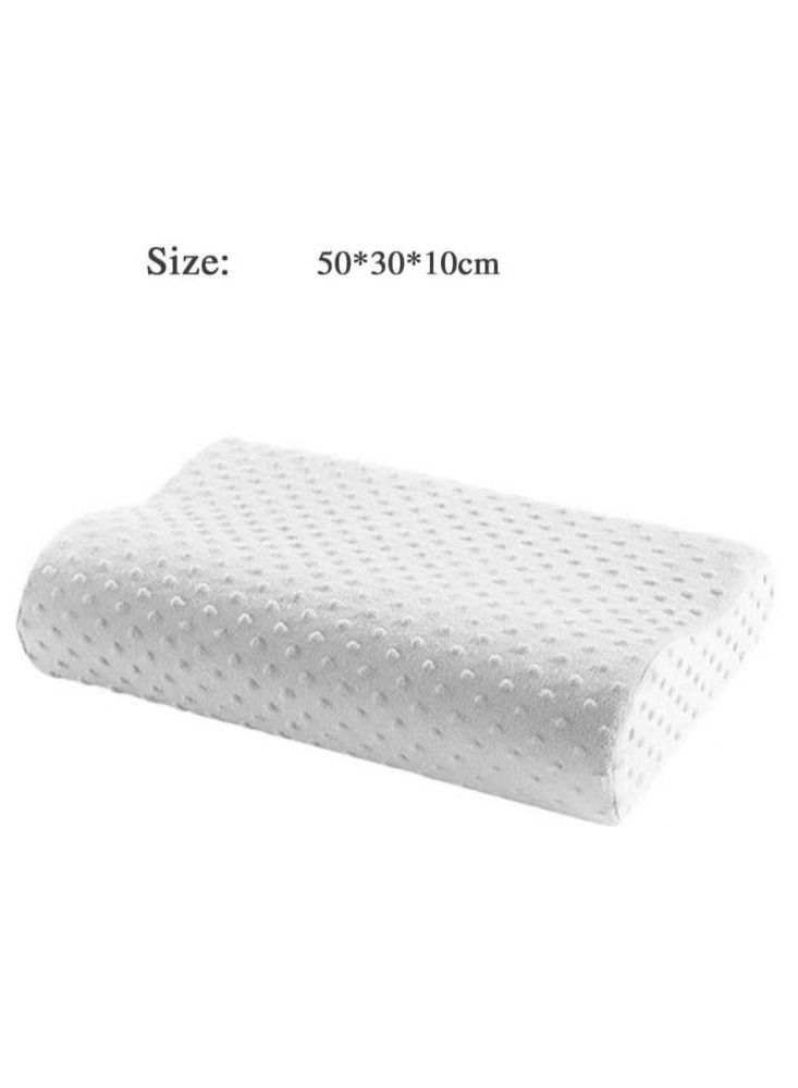 Memory Foam Pillow Viscose White - Image 2