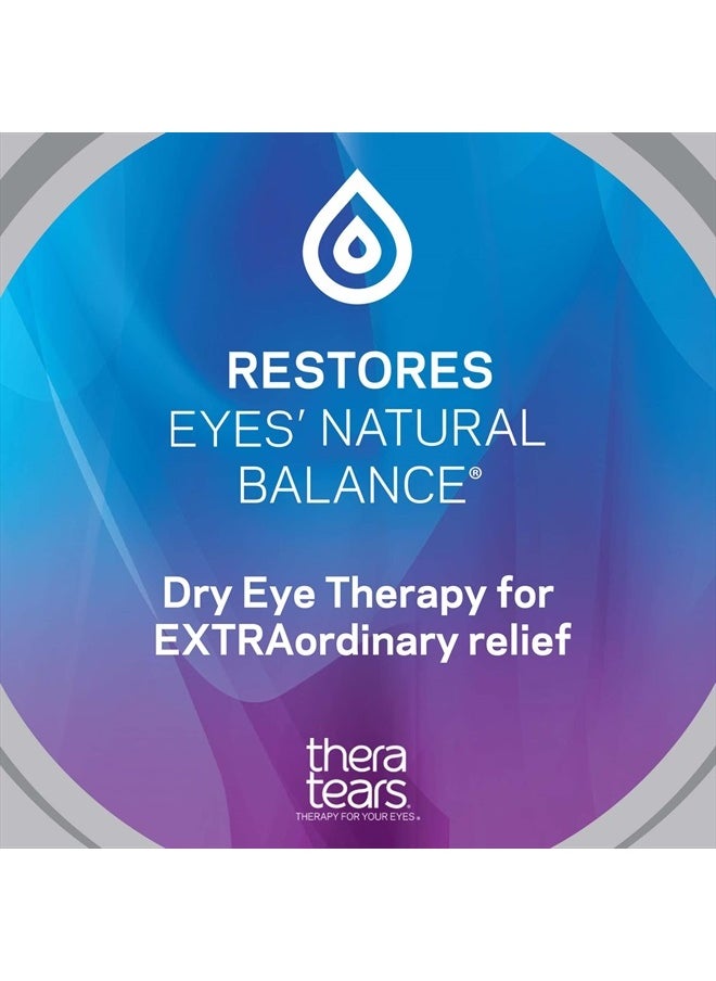 TheraTears - Extra Dry Eye Therapy Lubricant Eye Drops Preservative Free 30ct, 30 Count - Image 1