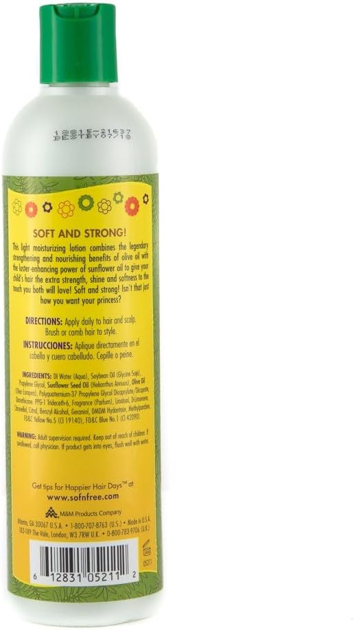SofnFree nPretty Olive Sunflower Oil Moisturizing Lotion 12 oz Single