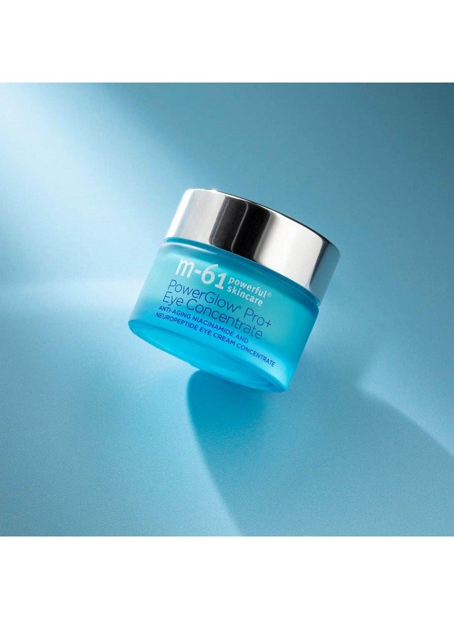 أم-61 m-61 PowerGlow Pro+ Eye Concentrate - كريم مركز للعين من AHA يعمل على شد البشرة وتفتيحها مع حمض الجليكوليك وحمض اللاكتيك. - Image 4