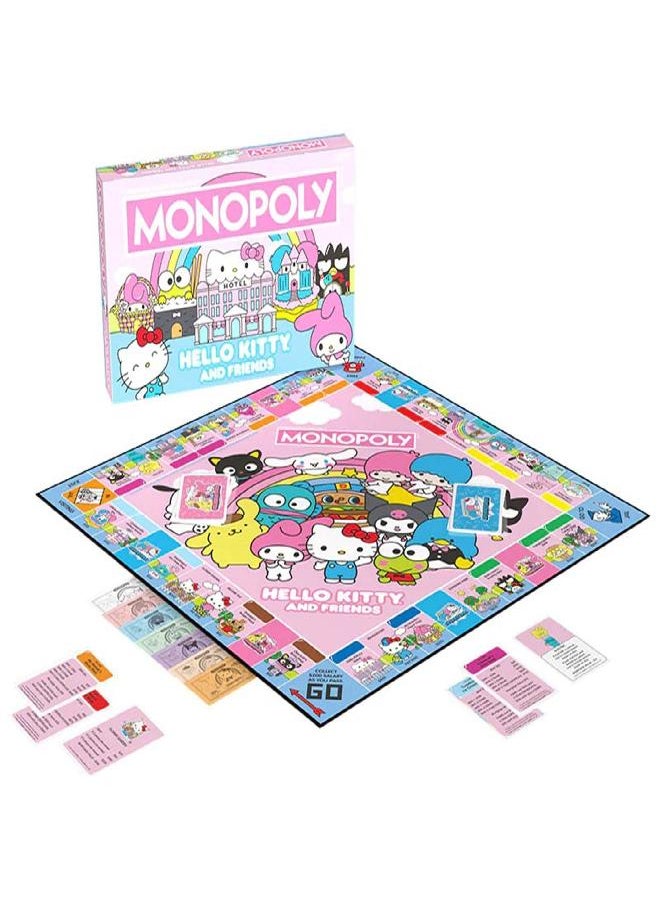 USAopoly Monopoly: Hello Kitty and Friends,6 players  - Image 3