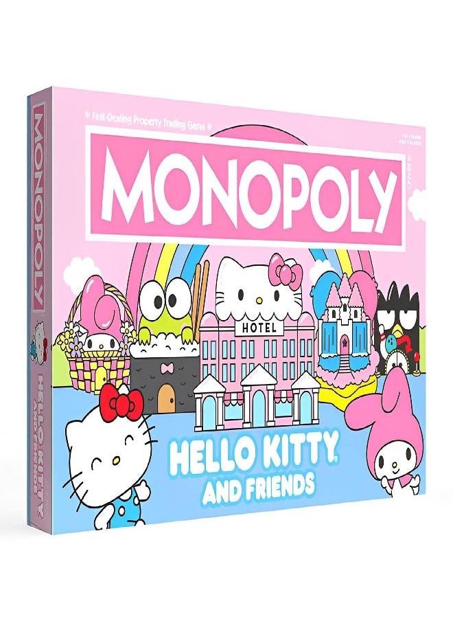 USAopoly Monopoly: Hello Kitty and Friends,6 players  - Image 2