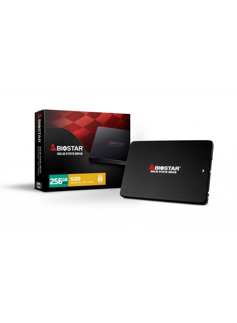 S120-256GB - Biostar S120 256 2.5” SSD S120-256GB Sata 3