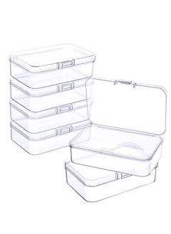Containers Box, Mini Plastic Clear Beads Storage for Collecting Small Items, Beads, Business Cards, Game Pieces, Crafts Earplugs Pills Tiny Bead Earring Candy Gifts Party Favor and More