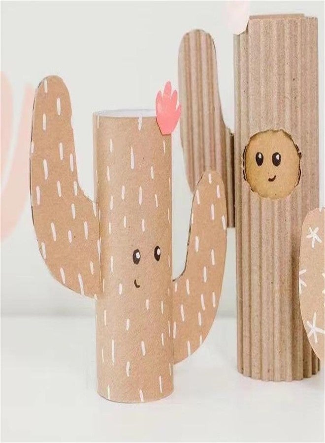 Ruisky 108 Pack Cardboard Tubes Craft Rolls, Kraft Paper Rolls Cardboard Tubes For Crafts,Paper Towel Rolls For Crafts 1.57x 3.9in (Brown) - Image 4