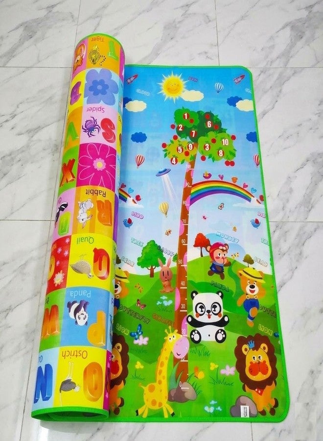 Rangchhelo Sales Waterproof Double Sided Baby Play Crawl Floor Mat for Kids - Large Foldable Soft Foam Activity Mat with Zip Carry Bag, Portable Non Slip Cushion for Travel & Outdoor Use - Image 1