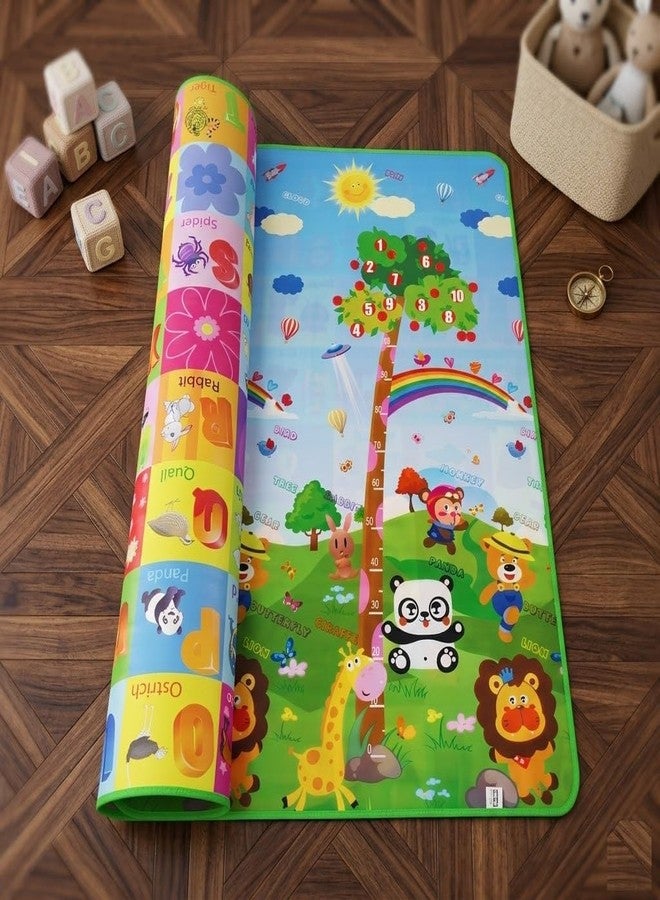 Rangchhelo Sales Waterproof Double Sided Baby Play Crawl Floor Mat for Kids - Large Foldable Soft Foam Activity Mat with Zip Carry Bag, Portable Non Slip Cushion for Travel & Outdoor Use - Image 3