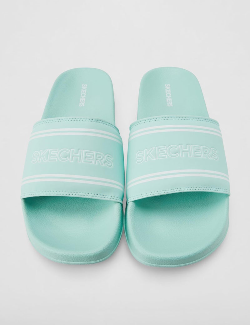 Skechers Cali Women's-Flip-Flops & Slippers-SIDE LINES 2-896301ID-MNT-9 - Image 4
