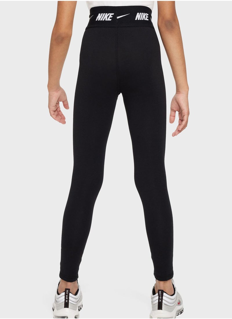 Nike - Kids NSW FAV High Waist Leggings - Image 1