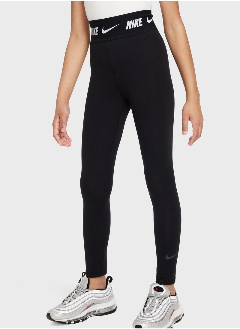Nike - Kids NSW FAV High Waist Leggings - Image 1
