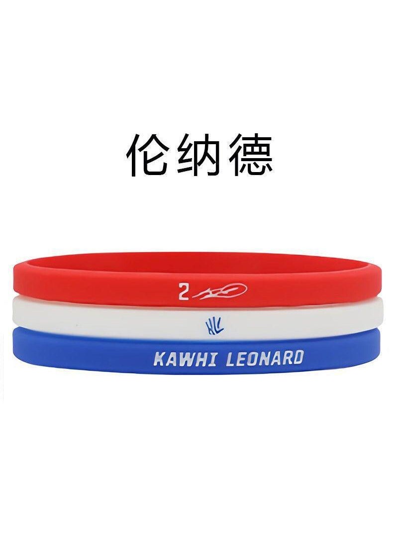 Generic - Basketball Wristbands Kobe Curry Kyrie 3-Piece Set Leonard -3 Piece Set (Fashion Narrow Edge) - Image 1