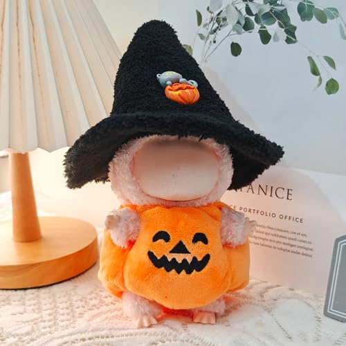 GerdfeiTawtab Clothes Fit for 17CM Doll, Fashion Doll Clothes Outfit Set Cute Theme Designer Toys Dress Accessories for Collector Fans Display (Little Pumpkin) - Image 4