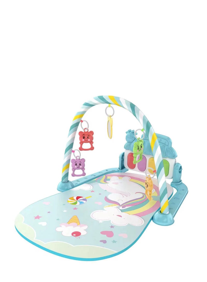 Harmonium Multifunctional , Newborn Rug With Statement Keypad, Baby Fitness Sounds, Crawling Mat  - Image 1