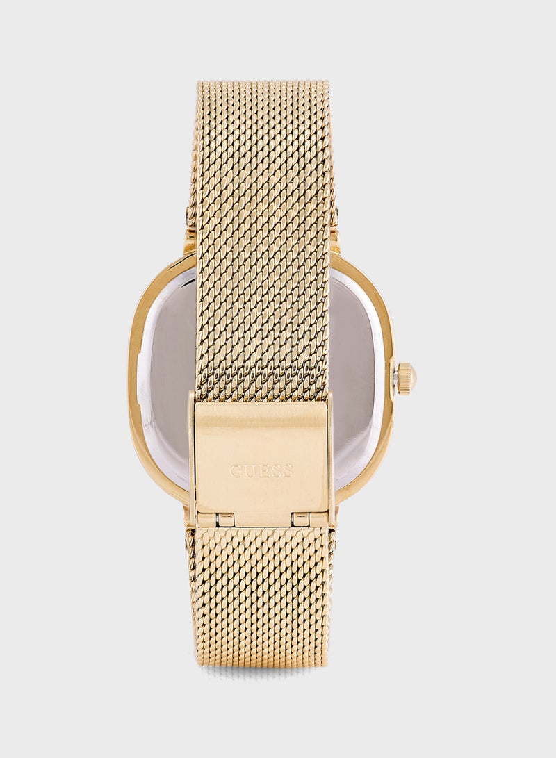 GUESS Tapestry Mesh Strap Analog Watch  - Image 4