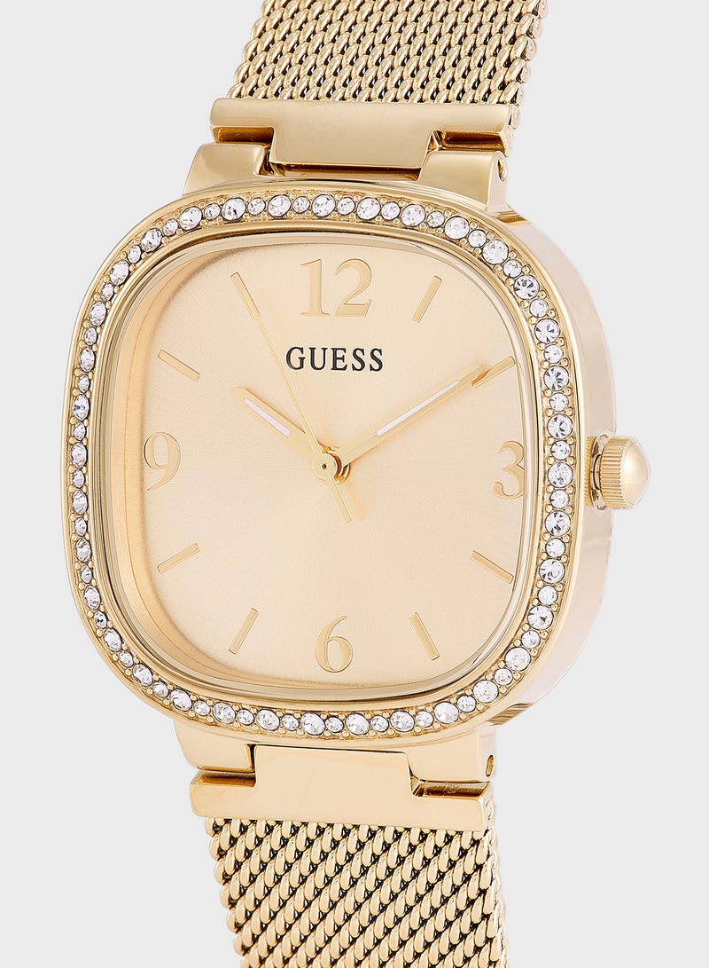 GUESS Tapestry Mesh Strap Analog Watch  - Image 2