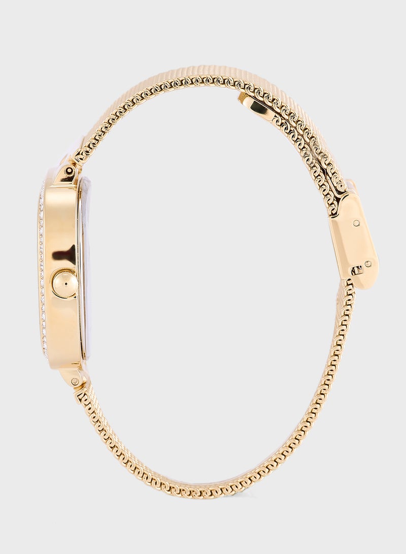 GUESS Tapestry Mesh Strap Analog Watch  - Image 3