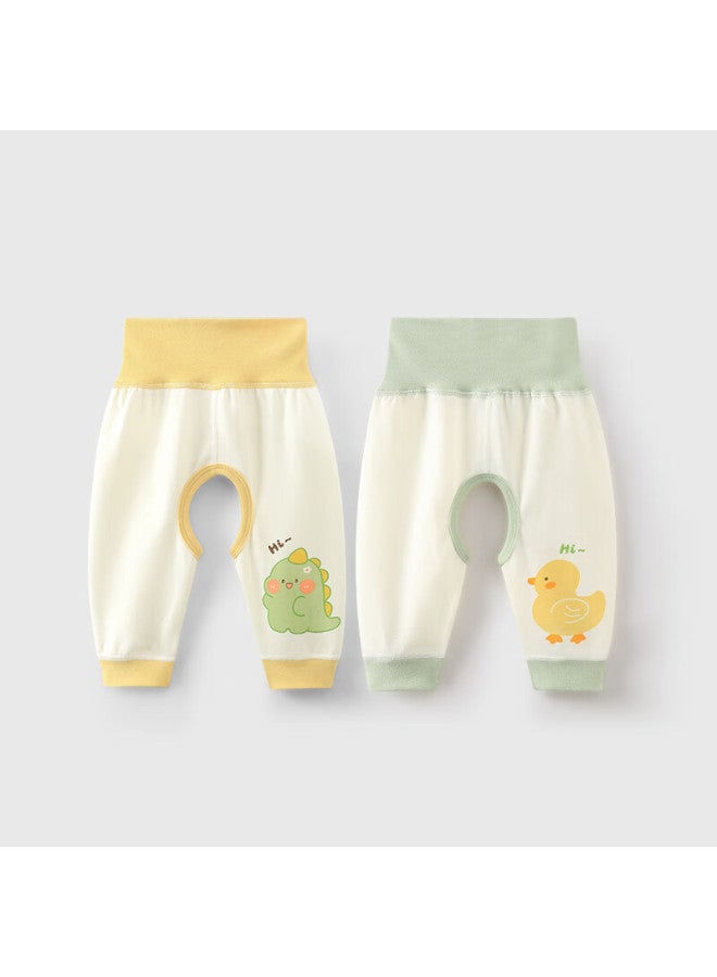 Youqi Baby Boy And Girl Open-crotch Pants, High-waist Infant Spring And Autumn Season, Class A Pure Cotton, Small Age Pants, Diaper-free Training Pants