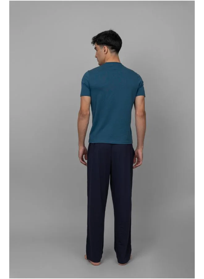 نسيسير Teal Men's Lounger Set