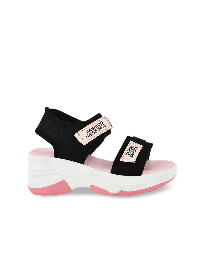 شوتوبيا Shoetopia Colourblocked Wedge Heels