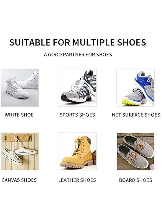 Long Handle Shoe Brush with Soft Bristles for Professional Cleaning, White. - Image 4