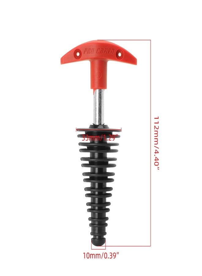PRO CAKEN Universal 0.39-1.29 inch 10-33MM Muffler Exhaust Wash Plug for Motorcycle Dirt Bike ATV 2 Stroke Rubber Exhaust Silencer - Image 2