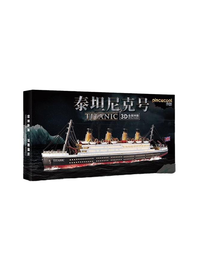 الأزرق جي دبليو لعبة رائعة من طراز تيتانيك المعدني المجمعة ثلاثية الأبعاد - Image 3