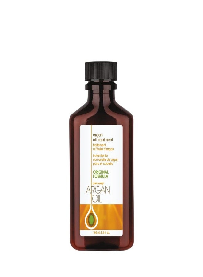 One n Only Argan Oil Hair Treatment - Lightweight & Hydrating Hair Oil for Natural, Wigs & Extensions - Shine Enhancing, Heat Protectant & Frizz Control (3.4 oz) - Image 1