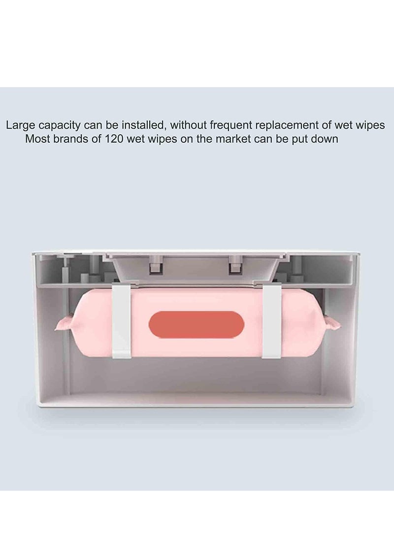 Baby Wipe Warmer Wipes Heating Box Baby Wipes Heater Case Wet Tissue Heating Box USB Constant Temperature Wet Wipe Dispenser Use Warm Wipes For Your Baby At Any Time  - Image 4
